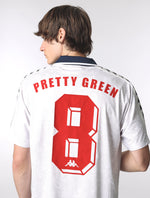 White Pretty Green x Kappa Home World Cup Football Top