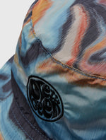 Blue Sundown Print Hat