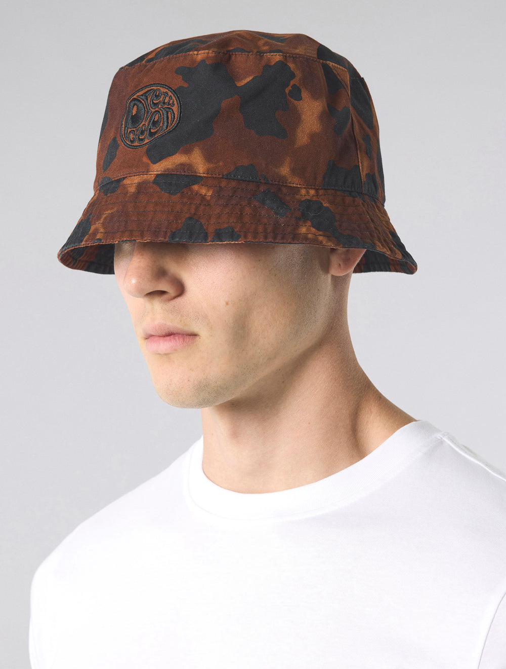 Brown Brindle Bucket Hat