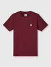 Burgundy Mitchell T-Shirt