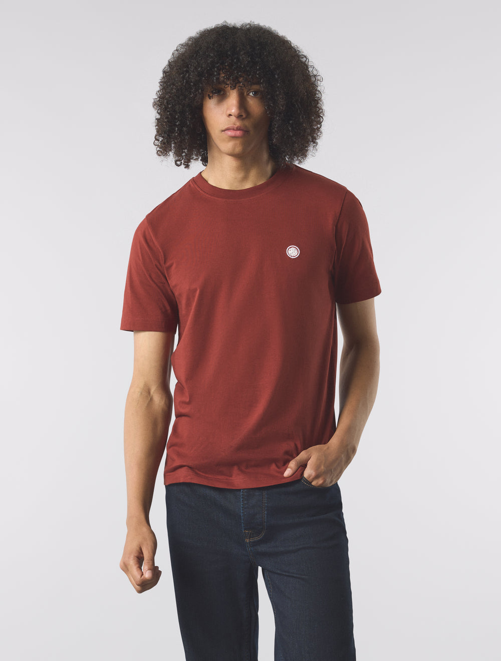 Dark Burgundy Mitchell T-shirt