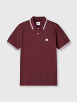 Burgundy Barton Polo Shirt