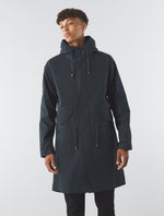 Black Walker Oversized Parka