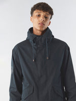 Black Walker Oversized Parka