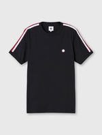 Black Tilby Tape T-shirt
