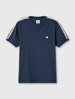 Navy Tilby Tape T-shirt