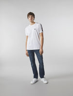 White Tilby Tape T-shirt