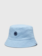 Light Blue Tonal Paisley Reversible Bucket Hat