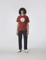 Dark Burgundy Gillespie Short Sleeve T-shirt