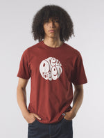 Dark Burgundy Gillespie Short Sleeve T-shirt