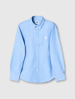 Blue Long Sleeve Oxford Shirt