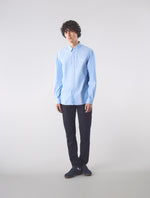 Blue Long Sleeve Oxford Shirt