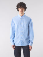 Blue Long Sleeve Oxford Shirt