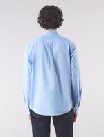 Blue Long Sleeve Oxford Shirt