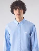 Blue Long Sleeve Oxford Shirt