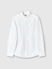 White Long Sleeve Oxford Shirt