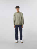 Khaki Travis Colourblock Jumper