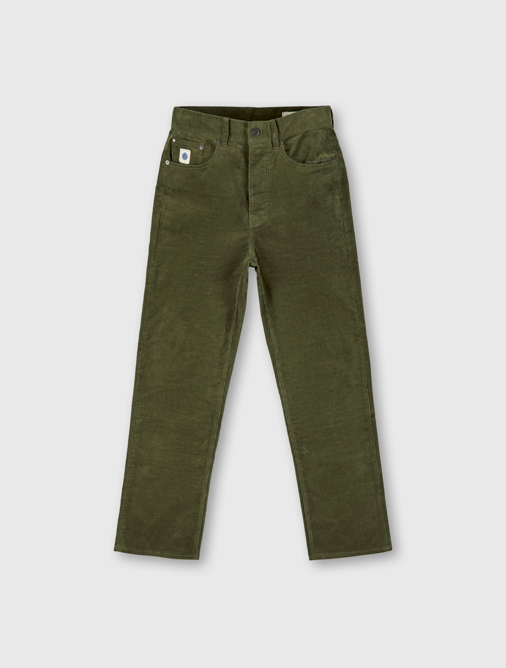 Khaki Straight Fit Cords