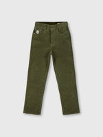 Khaki Straight Fit Cords