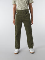 Khaki Straight Fit Cords