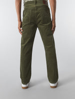 Khaki Straight Fit Cords