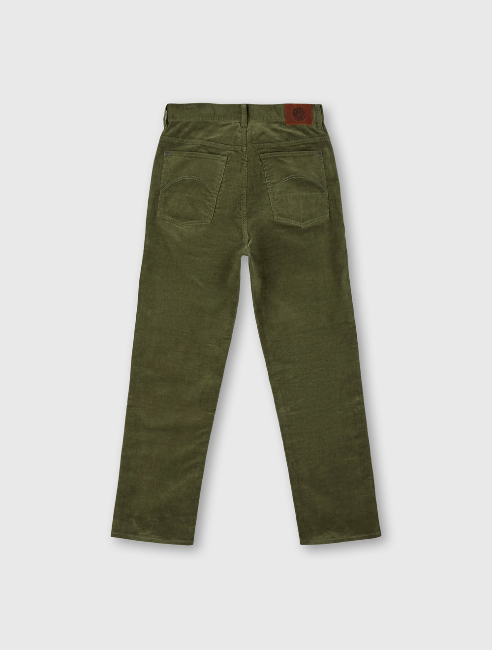 Khaki Straight Fit Cords