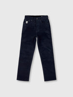 Navy Straight Fit Cords