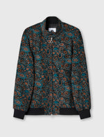 Multi Wonderwall Paisley Cord Harrington