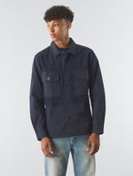 Navy Mountfield Overshirt