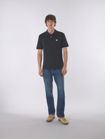 Black Jerry Jersey Polo