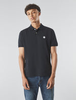 Black Jerry Jersey Polo
