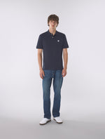 Navy Jerry Jersey Polo