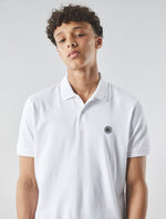 White Jerry Jersey Polo