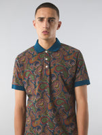Multi 15th Anniversary Paisley Polo