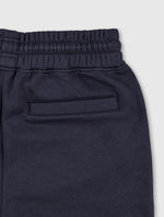 Navy Eclipse Paisley Tape Sweat Shorts
