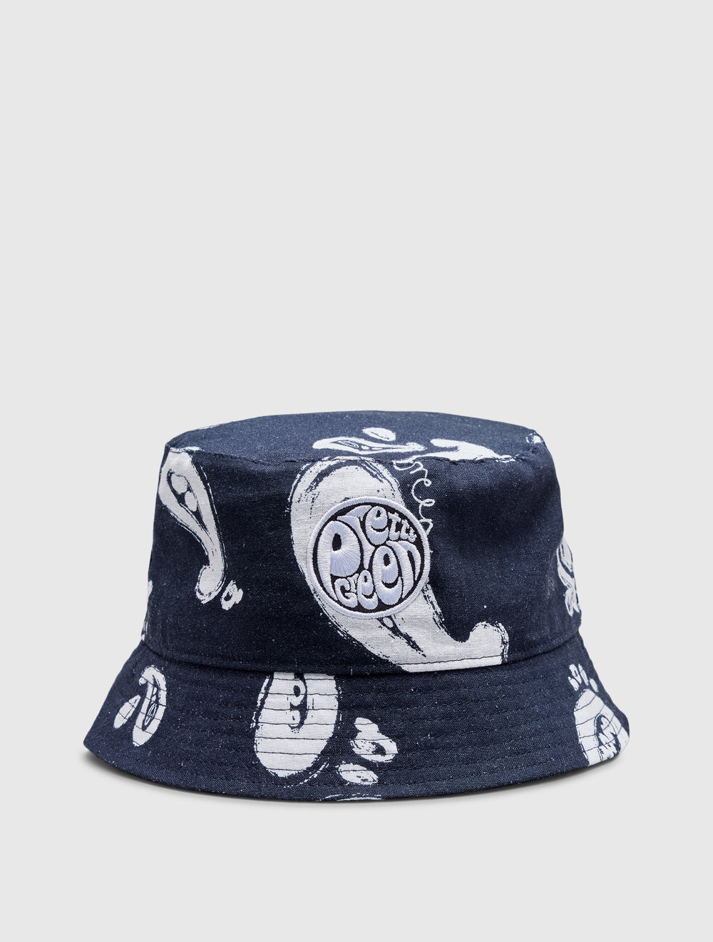 Navy Widnes Paisley Bucket Hat