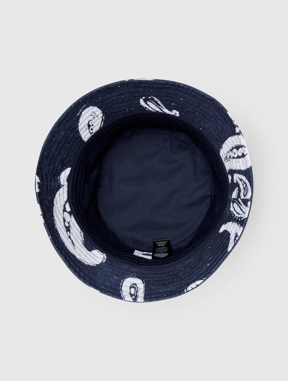 Navy Widnes Paisley Bucket Hat