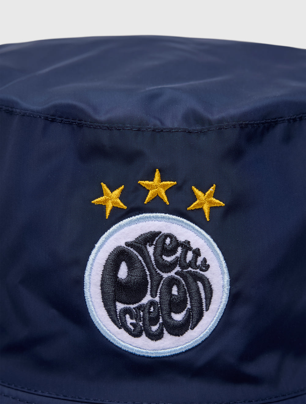 Navy Pretty Green x Kappa Maine Road Bucket Hat