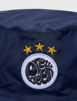 Navy Pretty Green x Kappa Maine Road Bucket Hat