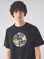 Black Convergence Logo T-Shirt