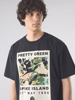 Black Spike Island T-Shirt