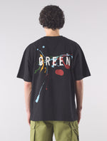 Black Convergence Graphic T-Shirt
