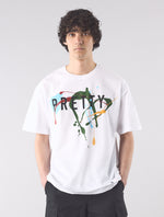 White Convergence Graphic T-Shirt