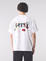 White Convergence Graphic T-Shirt