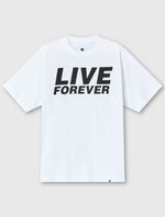 White Live Forever Tour T-shirt
