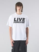 White Live Forever Tour T-shirt