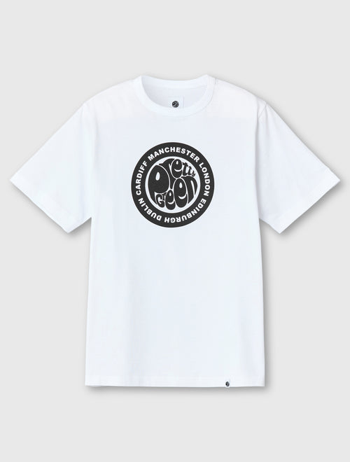 White Live Forever Tour Logo T-shirt