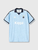 Blue Pretty Green x Kappa Home Maine Road Football Top