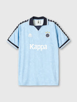Blue Pretty Green x Kappa Home Maine Road Football Top