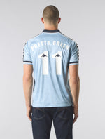 Blue Pretty Green x Kappa Home Maine Road Football Top
